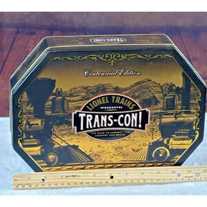 Unopened 1999 Lionel Trains-Con Centennial Edition Collectors Tin Set